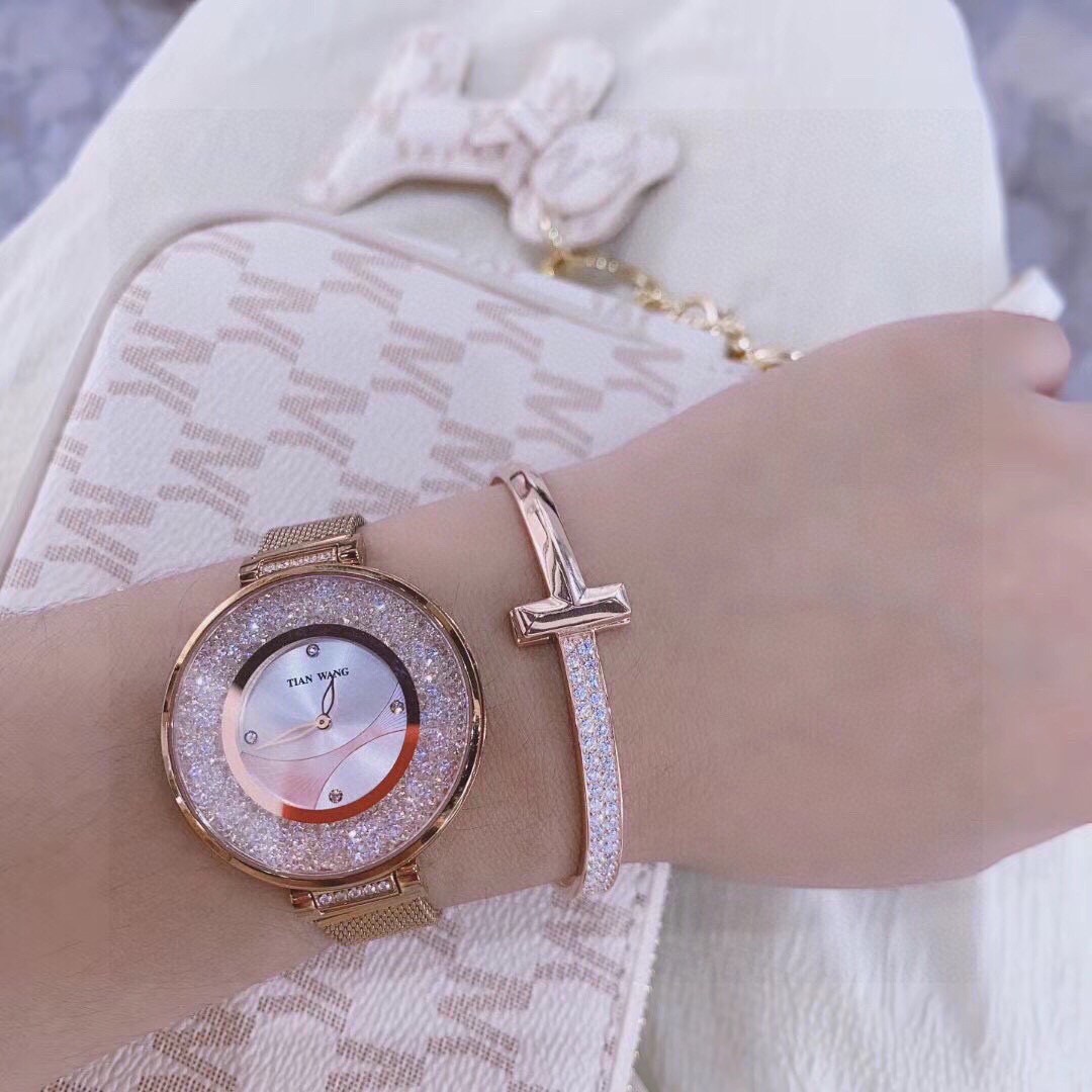 Tiffany & Co. Tiff 蒂芙尼 T1系列 宽版 半钻 手镯 独家首发 高端定制 女神同款 设计彰显 优雅