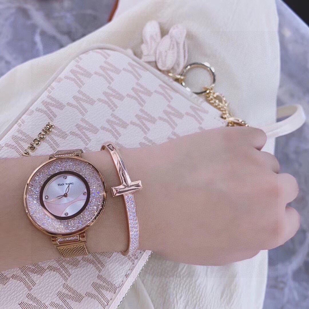 Tiffany & Co. Tiff 蒂芙尼 T1系列 宽版 半钻 手镯 独家首发 高端定制 女神同款 设计彰显 优雅
