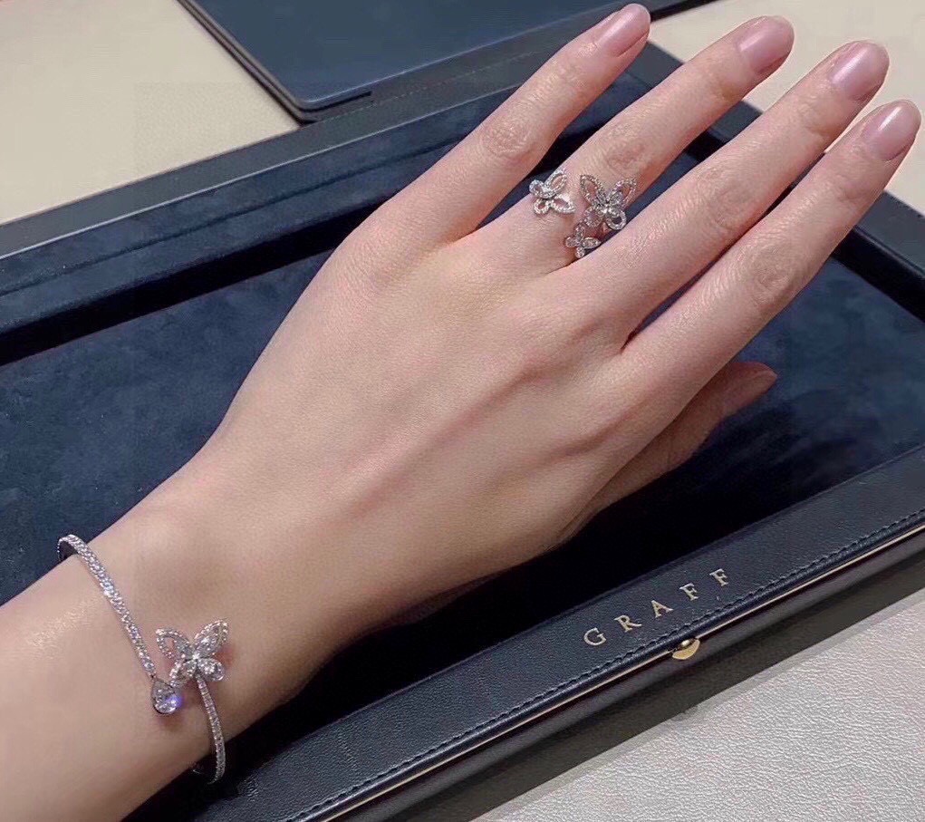 Ralph Lauren 格拉夫蝴蝶 开口 戒指 高级珠宝作品