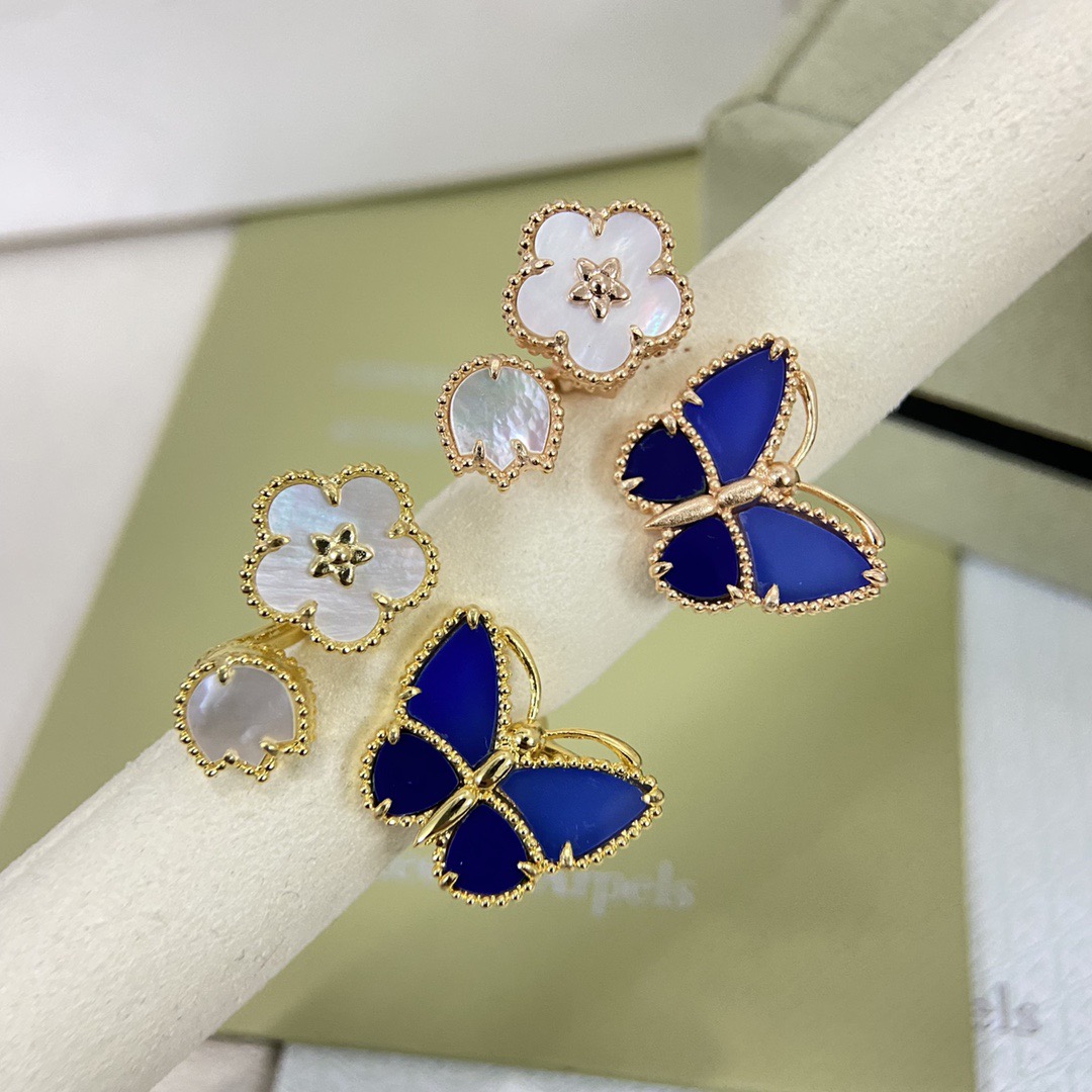 NO:768411,Van Cleef & Arpels ring FKJZM0012-056 2026 new three-in-one petal leaf butterfly ring ready gold, jewelry boutique, van cleef, ring, gold19860909梵克雅宝戒指 FKJZM0012-056 2026新品三合一花瓣树叶蝴蝶戒指 现货黄金色,饰品精品,van cleef,ring,gold,Jewelry