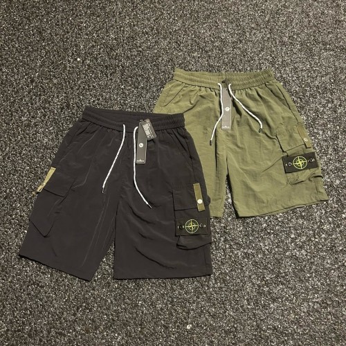 Stone Island Cargo Shorts: Windproof, UV Protective, Multi-Pocket Design 1 Stone Island Cargo Shorts: Windproof, UV Protective, Multi-Pocket Design