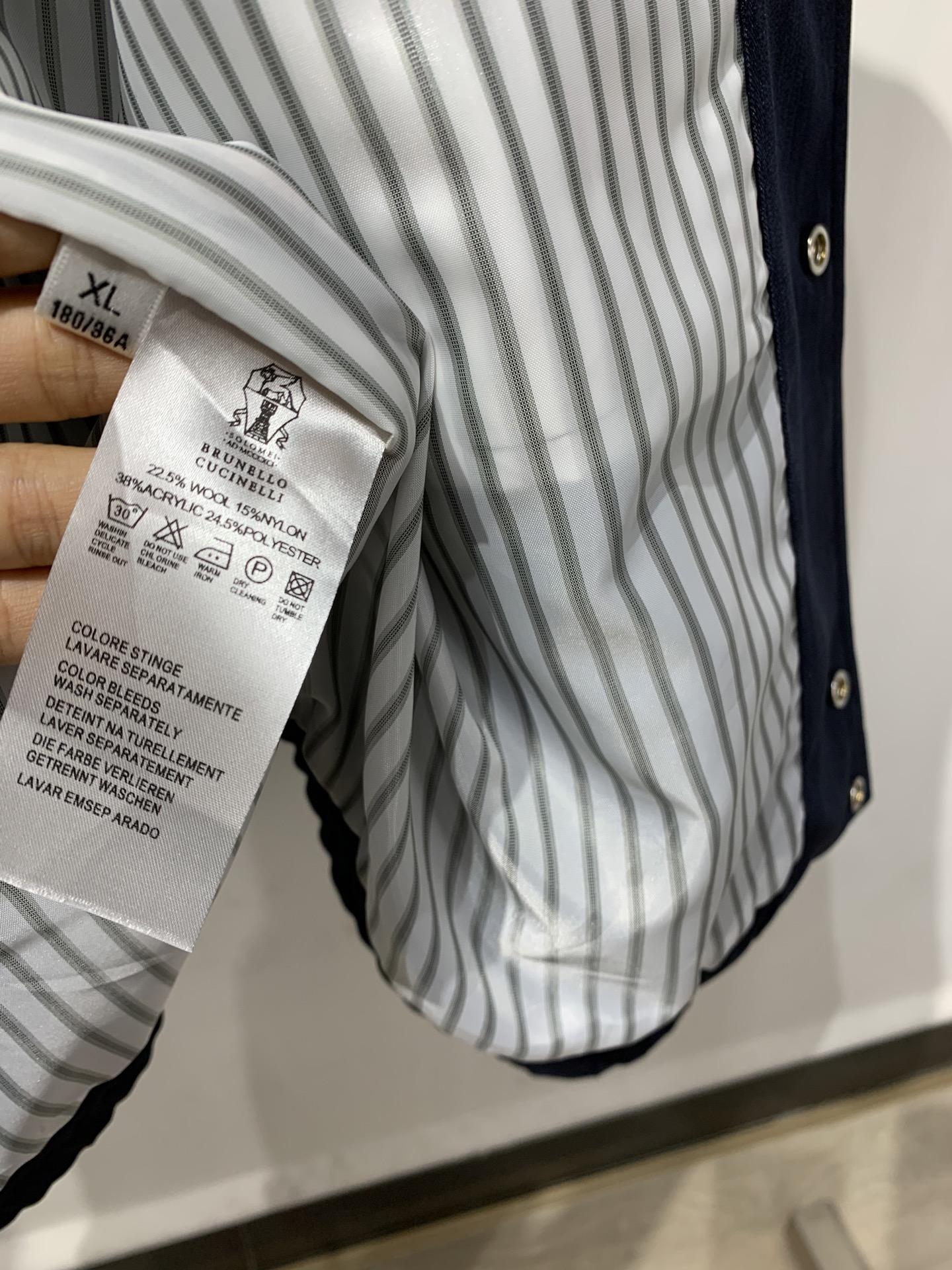 BC #2026春款 男士商务翻领夹克外套，任何场合都可驾驭，开模定制五金配件 三标齐 羊毛 尼龙 聚酯