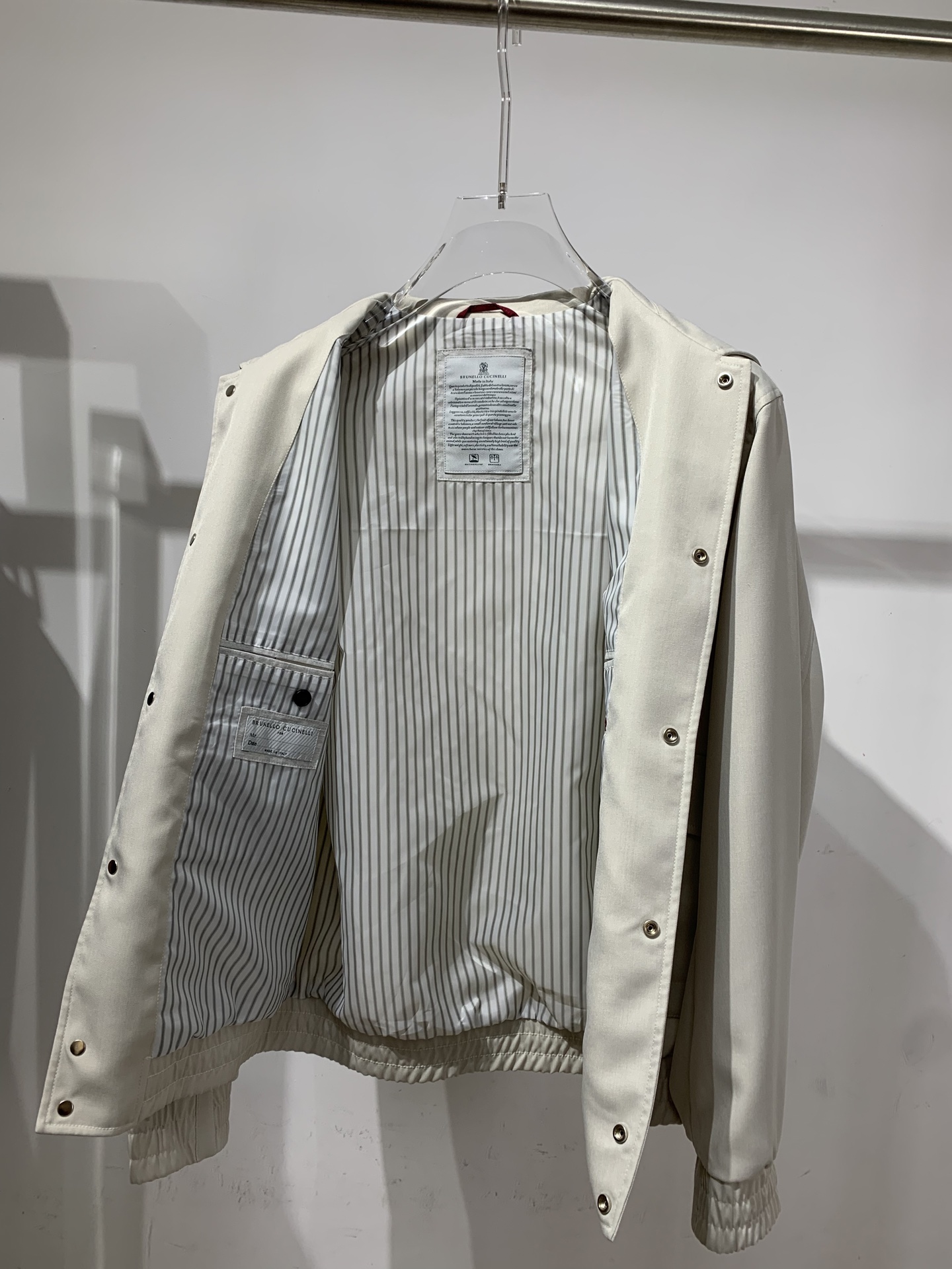 BC #2026春款 男士商务翻领夹克外套，任何场合都可驾驭，开模定制五金配件 三标齐 羊毛 尼龙 聚酯