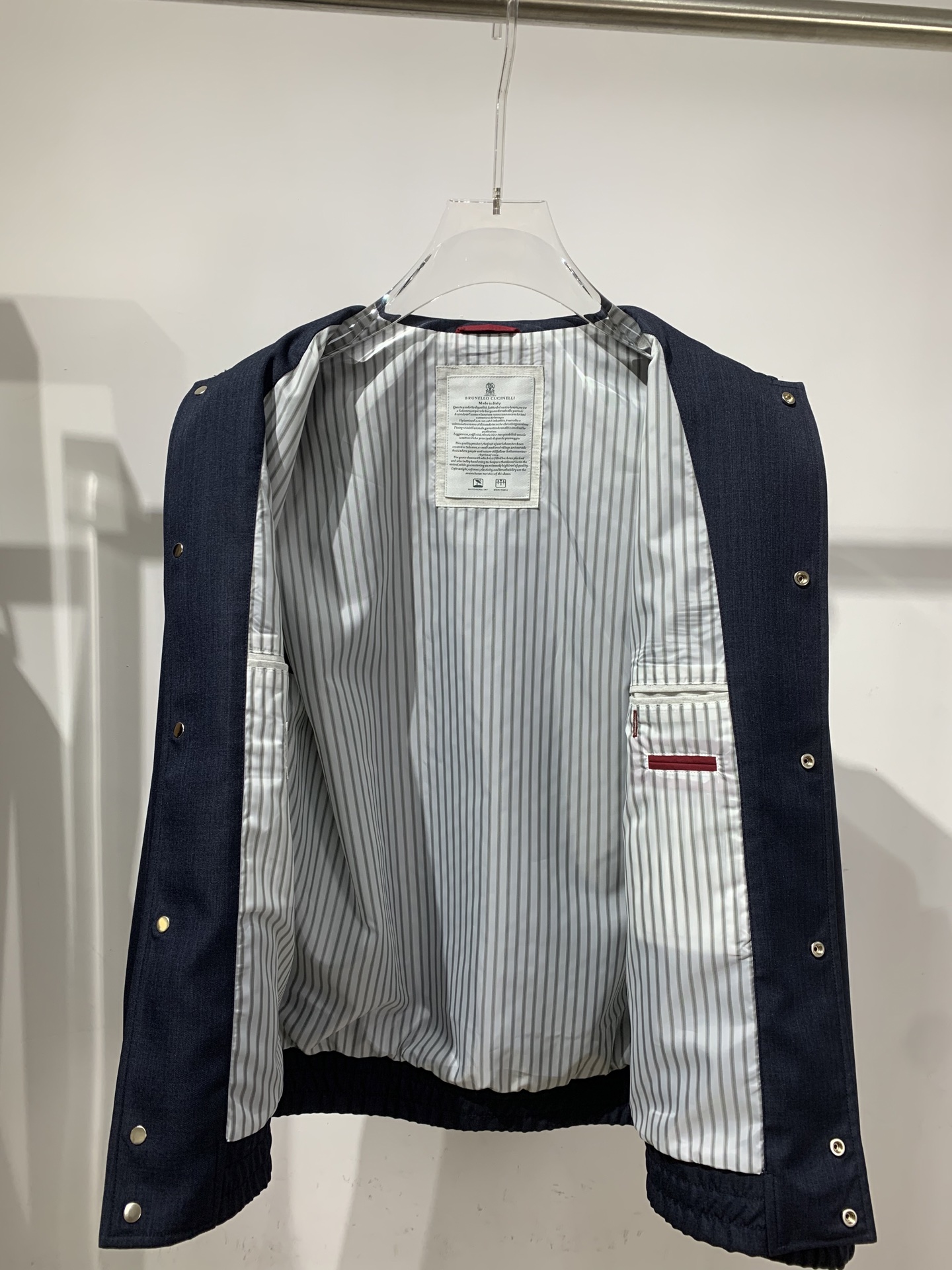 BC #2026春款 男士商务翻领夹克外套，任何场合都可驾驭，开模定制五金配件 三标齐 羊毛 尼龙 聚酯