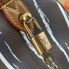 【顶级原单】【Speedy Bandoulière 30 手袋】M28190 黑色(条纹) 以瞩目条纹道出 Pharr 【顶级原单】【Speedy Bandoulière 30 手袋】M28190 黑色(条纹) 以瞩目条纹道出 Pharr