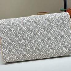 【顶级原单】【SPEEDY SOFT 30 手袋】 M28479 白色/提花 本款 Speedy Soft 30 手袋焕 【顶级原单】【SPEEDY SOFT 30 手袋】 M28479 白色/提花 本款 Speedy Soft 30 手袋焕