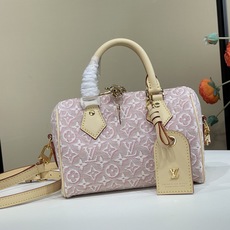 【顶级原单】【SPEEDY BANDOULIÈRE 20 手袋】M2A039 粉色/提花 本款 Speedy Bando 【顶级原单】【SPEEDY BANDOULIÈRE 20 手袋】M2A039 粉色/提花 本款 Speedy Bando