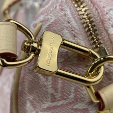 【顶级原单】【SPEEDY BANDOULIÈRE 20 手袋】M2A039 粉色/提花 本款 Speedy Bando 【顶级原单】【SPEEDY BANDOULIÈRE 20 手袋】M2A039 粉色/提花 本款 Speedy Bando