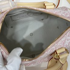 【顶级原单】【SPEEDY BANDOULIÈRE 20 手袋】M2A039 粉色/提花 本款 Speedy Bando 【顶级原单】【SPEEDY BANDOULIÈRE 20 手袋】M2A039 粉色/提花 本款 Speedy Bando