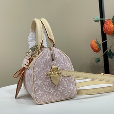 【顶级原单】【SPEEDY BANDOULIÈRE 20 手袋】M2A039 粉色/提花 本款 Speedy Bando 【顶级原单】【SPEEDY BANDOULIÈRE 20 手袋】M2A039 粉色/提花 本款 Speedy Bando