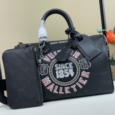 【顶级原单】【Speedy Bandulier 30】M26176黑色 黑色皮革材质的SpeedyBandulier 3 【顶级原单】【Speedy Bandulier 30】M26176黑色 黑色皮革材质的SpeedyBandulier 3