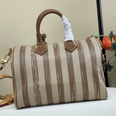 【SPEEDY BANDOULIÈRE30 手袋 】M14064 卡其色(条纹)本款 Speedy Bandouli 【SPEEDY BANDOULIÈRE30 手袋 】M14064 卡其色(条纹)本款 Speedy Bandouli