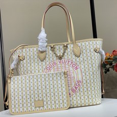 【顶级原单】【Neverfull MM 手袋】m28457黄色 m29483 杏色 #条纹(2026夏天) 为了纪念众 【顶级原单】【Neverfull MM 手袋】m28457黄色 m29483 杏色 #条纹(2026夏天) 为了纪念众