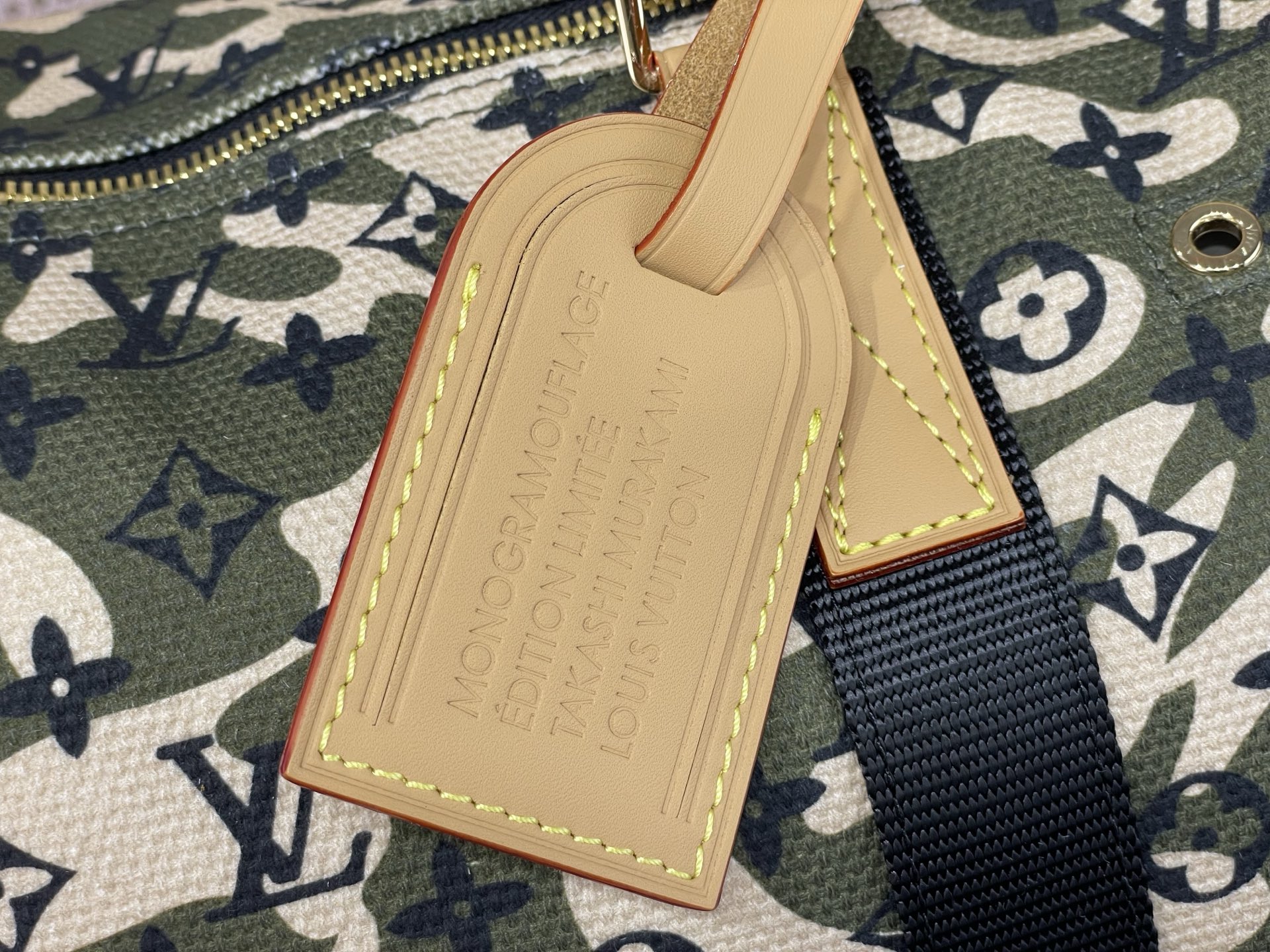 【顶级原单】【KEEPALL 55 旅行袋（配肩带）】M95774 帆布/迷彩 品牌经典袋款Keepall，在Damie