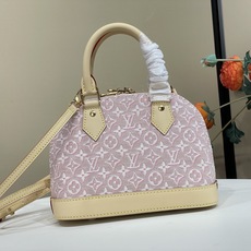 【顶级原单】【ALMA BB 手袋 】M2A378 粉色/提花 Alma BB 手袋邂逅刺绣灵感,为精致提花帆布铺陈 M 【顶级原单】【ALMA BB 手袋 】M2A378 粉色/提花 Alma BB 手袋邂逅刺绣灵感,为精致提花帆布铺陈 M