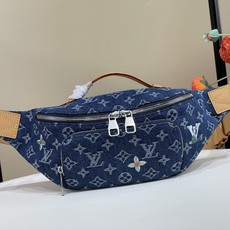 【顶级原单】【Rush Bumbag 腰包】M27640 蓝色牛仔/刺绣(花卉)运动型的Rush Bumbag由Mono 【顶级原单】【Rush Bumbag 腰包】M27640 蓝色牛仔/刺绣(花卉)运动型的Rush Bumbag由Mono