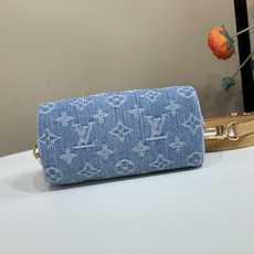 【顶级原单】【NANO SPEEDY 手袋】M11212 浅蓝色(丹宁牛仔)本款 Nano Speedy 手袋为棉质丹宁 【顶级原单】【NANO SPEEDY 手袋】M11212 浅蓝色(丹宁牛仔)本款 Nano Speedy 手袋为棉质丹宁