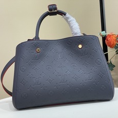 【顶级原单】【MONTAIGNE MM 手袋】M41048海军蓝压花(蒙田)是活力四射的商务女士的理想之选 富有立体感 【顶级原单】【MONTAIGNE MM 手袋】M41048海军蓝压花(蒙田)是活力四射的商务女士的理想之选 富有立体感