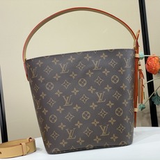 【顶级原单】【All In 中号水桶手袋】M29628老花 采用 Monogram 帆布塑造水桶包构型,其充裕空间可轻 【顶级原单】【All In 中号水桶手袋】M29628老花 采用 Monogram 帆布塑造水桶包构型,其充裕空间可轻