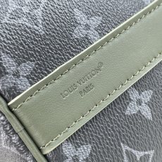 【KEEPALL BANDOULIÈRE 25 手袋】M28638 黑花/绿色 本款 Keepall Bandouliè 【KEEPALL BANDOULIÈRE 25 手袋】M28638 黑花/绿色 本款 Keepall Bandouliè