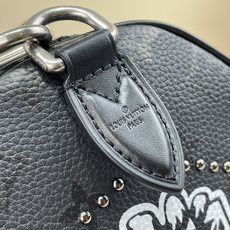 【顶级原单】【Speedy Bandoulière 30 手袋】M26177 黑色/红色 Speedy Bandou 【顶级原单】【Speedy Bandoulière 30 手袋】M26177 黑色/红色 Speedy Bandou