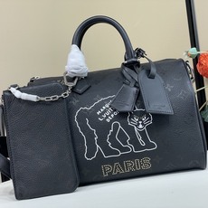 【顶级原单】【Speedy Bandoulière 30 手袋】M26177 黑色/红色 Speedy Bandou 【顶级原单】【Speedy Bandoulière 30 手袋】M26177 黑色/红色 Speedy Bandou