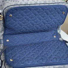 【顶级原单】【SAUMUR 双子星大号中古手袋 】M42352 蓝色 M42351 绿色 M42350 蓝白色(牛仔)采 【顶级原单】【SAUMUR 双子星大号中古手袋 】M42352 蓝色 M42351 绿色 M42350 蓝白色(牛仔)采