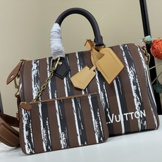 【顶级原单】【Speedy Bandoulière 30 手袋】M28190 深咖色(条纹) 以瞩目条纹道出 Phar 【顶级原单】【Speedy Bandoulière 30 手袋】M28190 深咖色(条纹) 以瞩目条纹道出 Phar