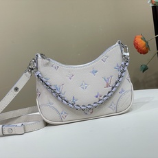 【顶级原单】【NANO BOULOGNE 手袋】M29779 白色/紫色内里(渐变) 本款 Nano Boulogne 【顶级原单】【NANO BOULOGNE 手袋】M29779 白色/紫色内里(渐变) 本款 Nano Boulogne