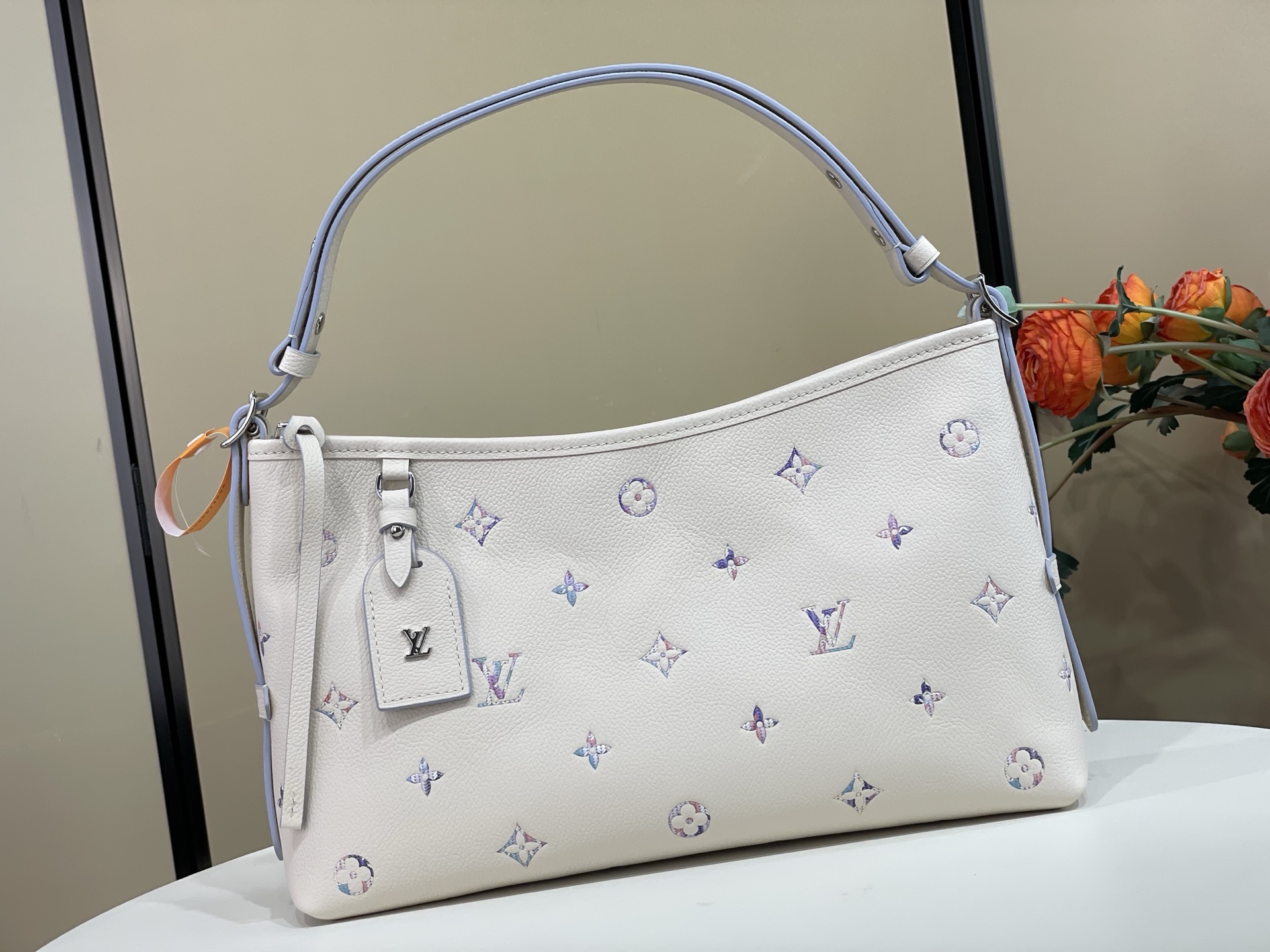 【顶级原单】【CARRYALL EAST-WEST 手袋】M2A369 白色/紫色内里(渐变) 本款 CarryAll 【顶级原单】【CARRYALL EAST-WEST 手袋】M2A369 白色/紫色内里(渐变) 本款 CarryAll