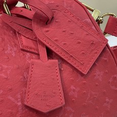 【顶级原单】【SPEEDY BANDOULIÈRE25 手袋 】M24426 玫红色(鸵鸟) 本款 Speedy B 【顶级原单】【SPEEDY BANDOULIÈRE25 手袋 】M24426 玫红色(鸵鸟) 本款 Speedy B