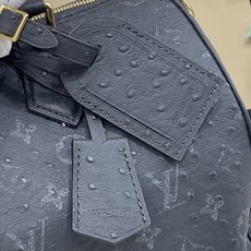 【顶级原单】【SPEEDY BANDOULIÈRE30 手袋 】M24426黑色(鸵鸟纹) 本款 Speedy Ba 【顶级原单】【SPEEDY BANDOULIÈRE30 手袋 】M24426黑色(鸵鸟纹) 本款 Speedy Ba