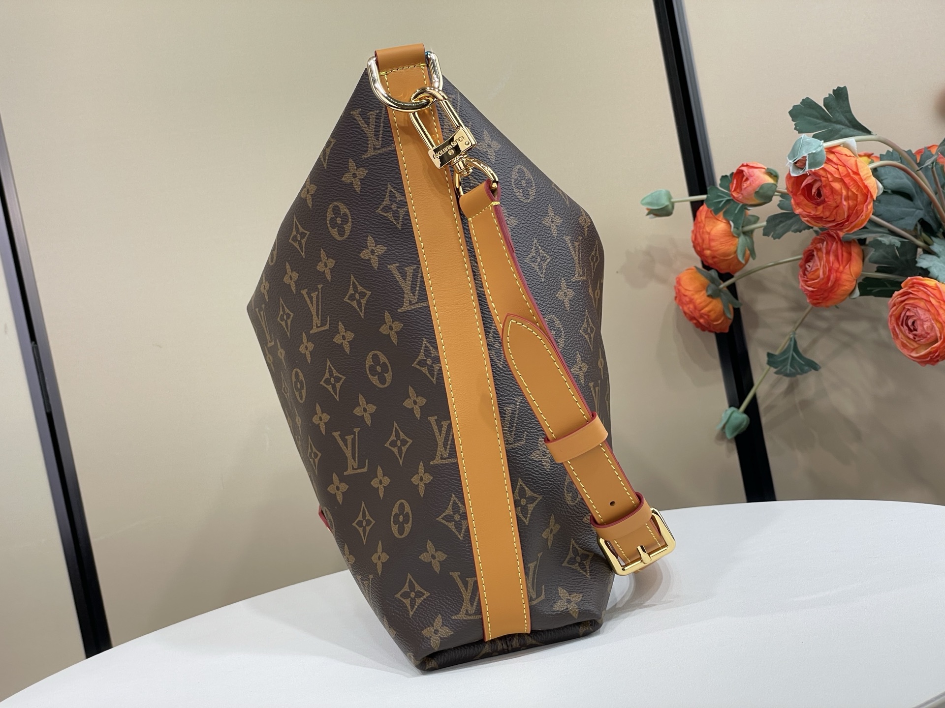 【顶级原单】【VAGABOND HOBO 小号手袋】M29596 老花(复古 PVC) 本款 Vagabond Hobo 【顶级原单】【VAGABOND HOBO 小号手袋】M29596 老花(复古 PVC) 本款 Vagabond Hobo