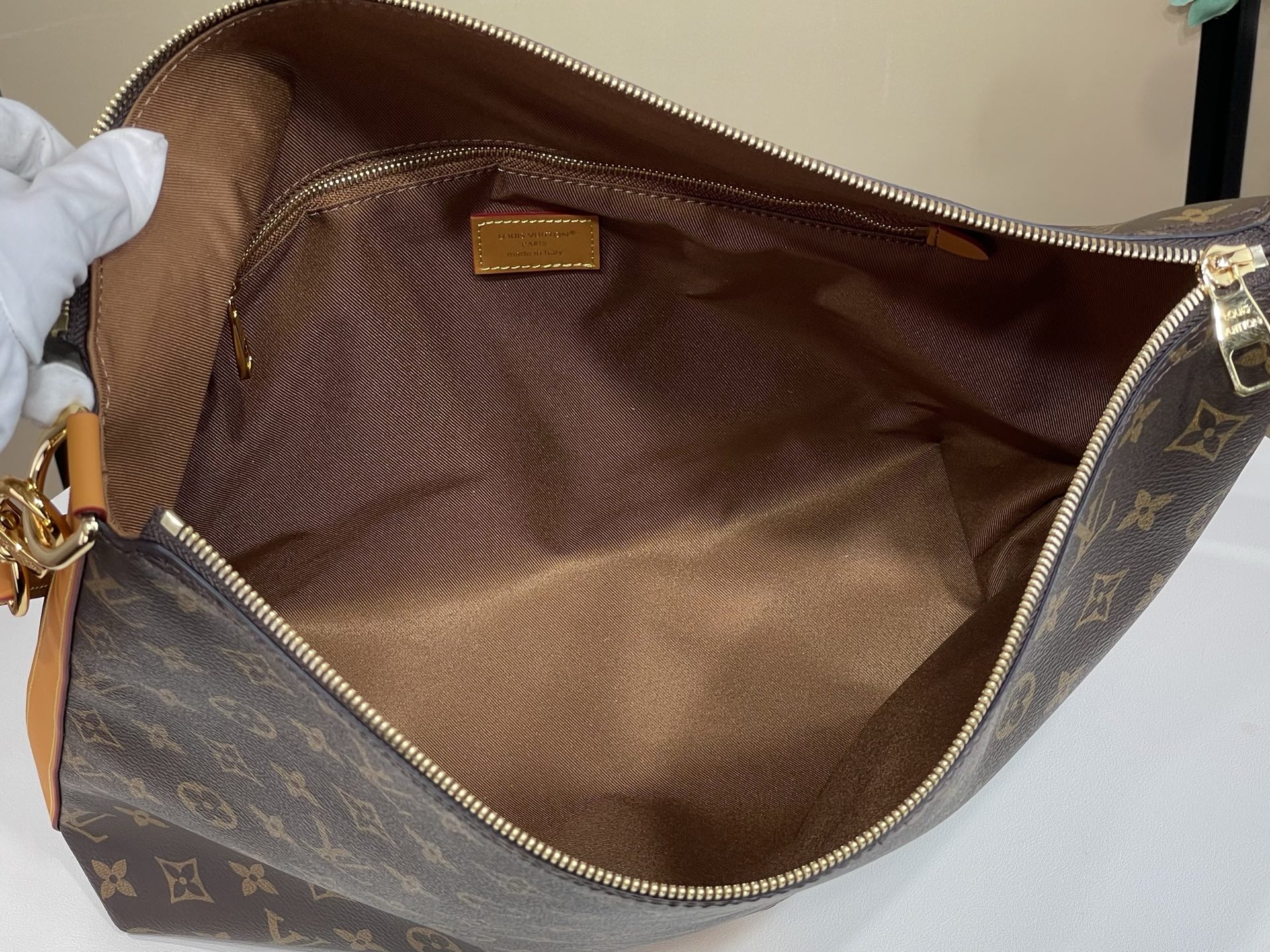 【顶级原单】【VAGABOND HOBO 小号手袋】M29596 老花(复古 PVC) 本款 Vagabond Hobo 【顶级原单】【VAGABOND HOBO 小号手袋】M29596 老花(复古 PVC) 本款 Vagabond Hobo