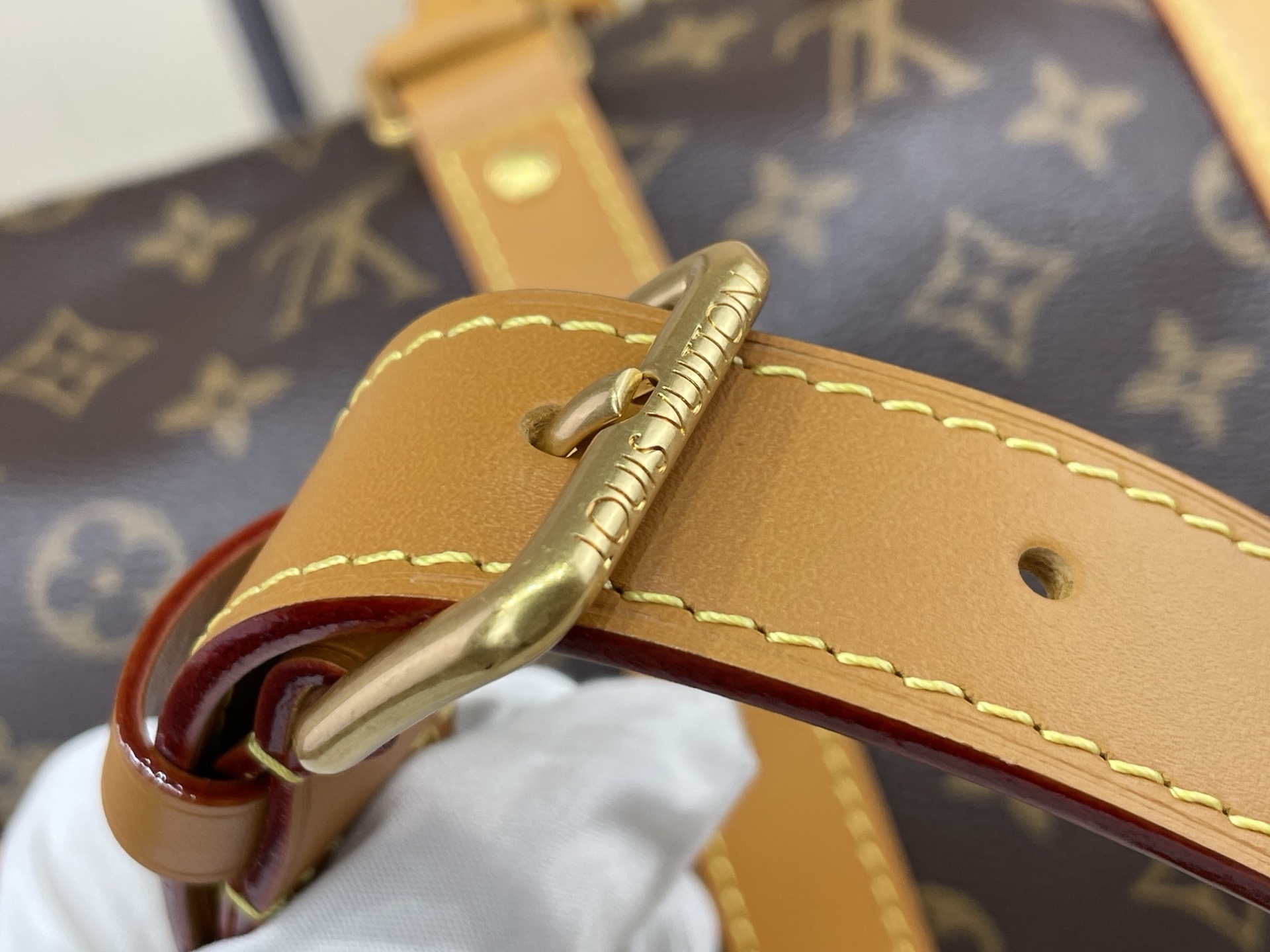 【顶级原单】【KEEPALL BANDOULIÈRE 35 手袋】M2A210老花( 复古 PVC) 本款 Keepal 【顶级原单】【KEEPALL BANDOULIÈRE 35 手袋】M2A210老花( 复古 PVC) 本款 Keepal