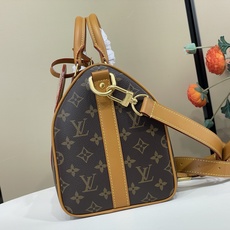 【顶级原单】【KEEPALL BANDOULIÈRE 35 手袋】M2A210老花( 复古 PVC) 本款 Keepal 【顶级原单】【KEEPALL BANDOULIÈRE 35 手袋】M2A210老花( 复古 PVC) 本款 Keepal