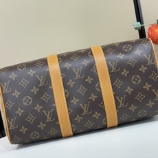 【顶级原单】【KEEPALL BANDOULIÈRE 35 手袋】M2A210老花( 复古 PVC) 本款 Keepal 【顶级原单】【KEEPALL BANDOULIÈRE 35 手袋】M2A210老花( 复古 PVC) 本款 Keepal