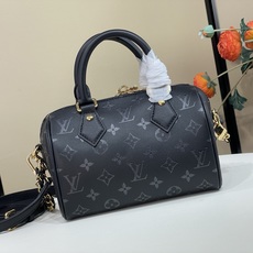 【顶级原单】【SPEEDY BANDOULIÈRE 20 手袋 】M3A079 黑花丝印 本款 Speedy Bando 【顶级原单】【SPEEDY BANDOULIÈRE 20 手袋 】M3A079 黑花丝印 本款 Speedy Bando