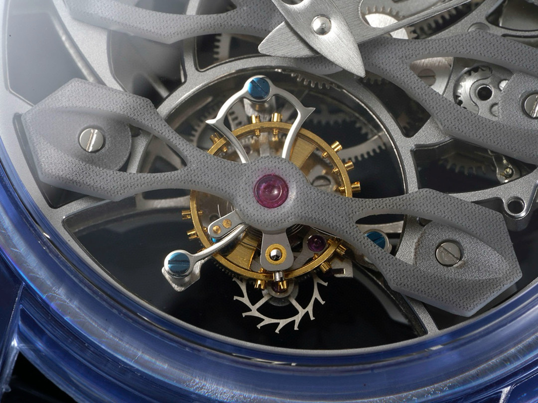 RM Factory Unveils Zippa Quasar Light Golden Bridge Transparent Watch - 图片 5