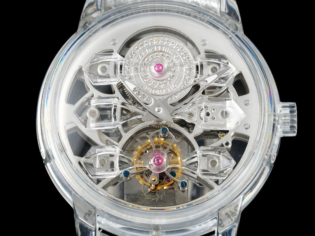 RM Factory Introduces Zippa Quasar Light Golden Bridge Watch with Transparent Design - 图片 2