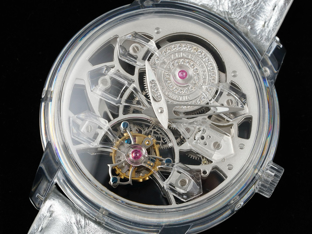 RM Factory Introduces Zippa Quasar Light Golden Bridge Watch with Transparent Design - 图片 3