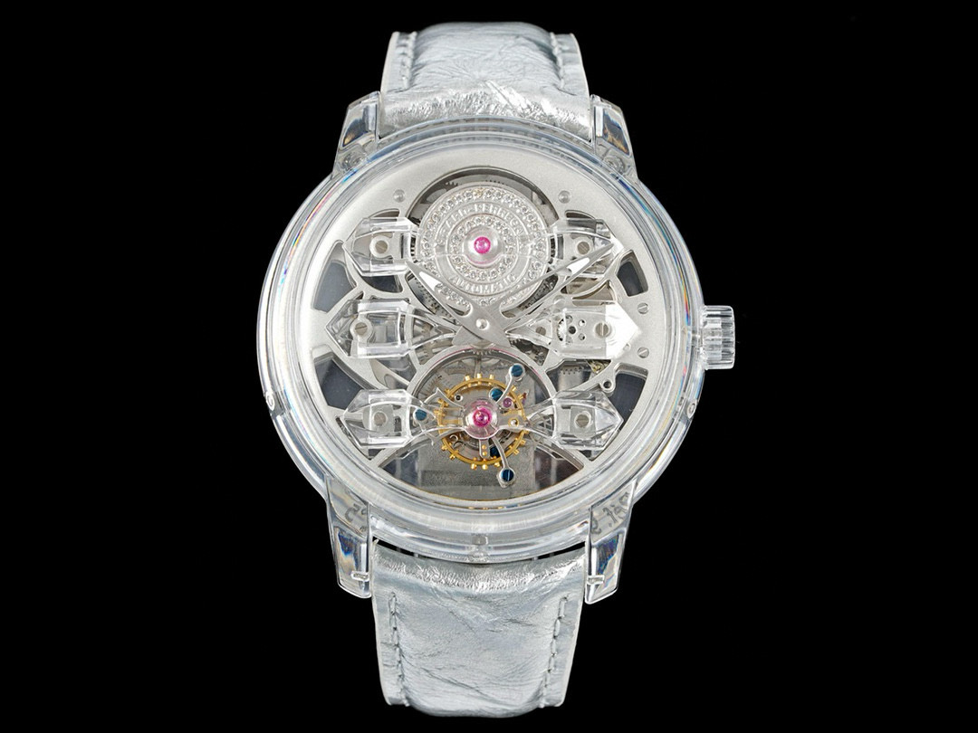 RM Factory Introduces Zippa Quasar Light Golden Bridge Watch with Transparent Design