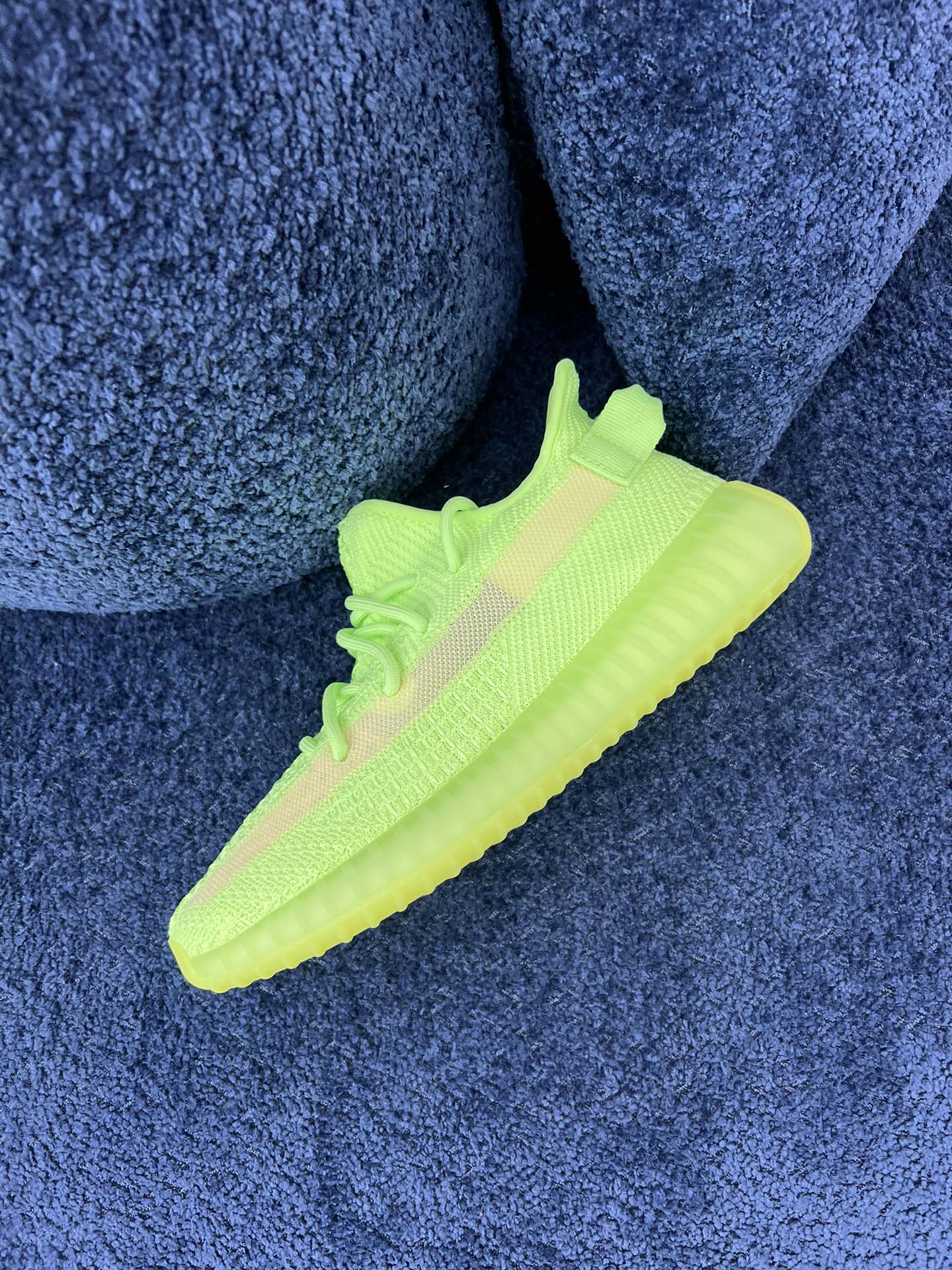 Tienda en línea
 Adidas Yeezy Boost 350 V2 Zapatos Yeezy Mejor réplica de lujo
 Verde fluorescente