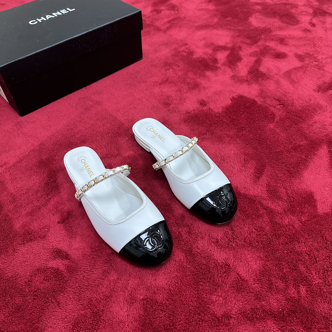 Chrome Hearts 𝐂𝐡*𝐧𝐞𝐥 24P最 爆拖鞋