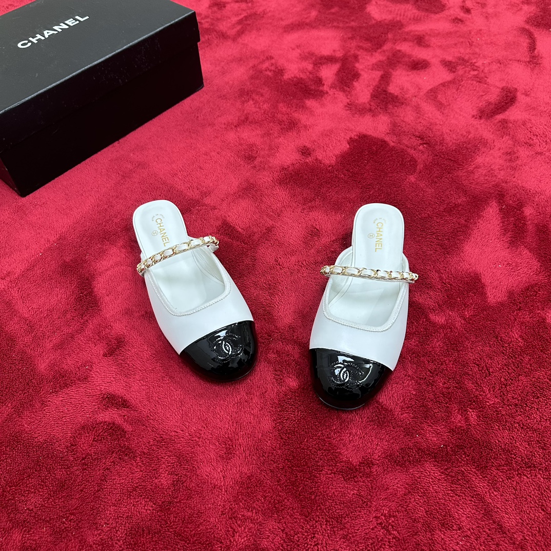 Chrome Hearts 𝐂𝐡*𝐧𝐞𝐥 24P最 爆拖鞋