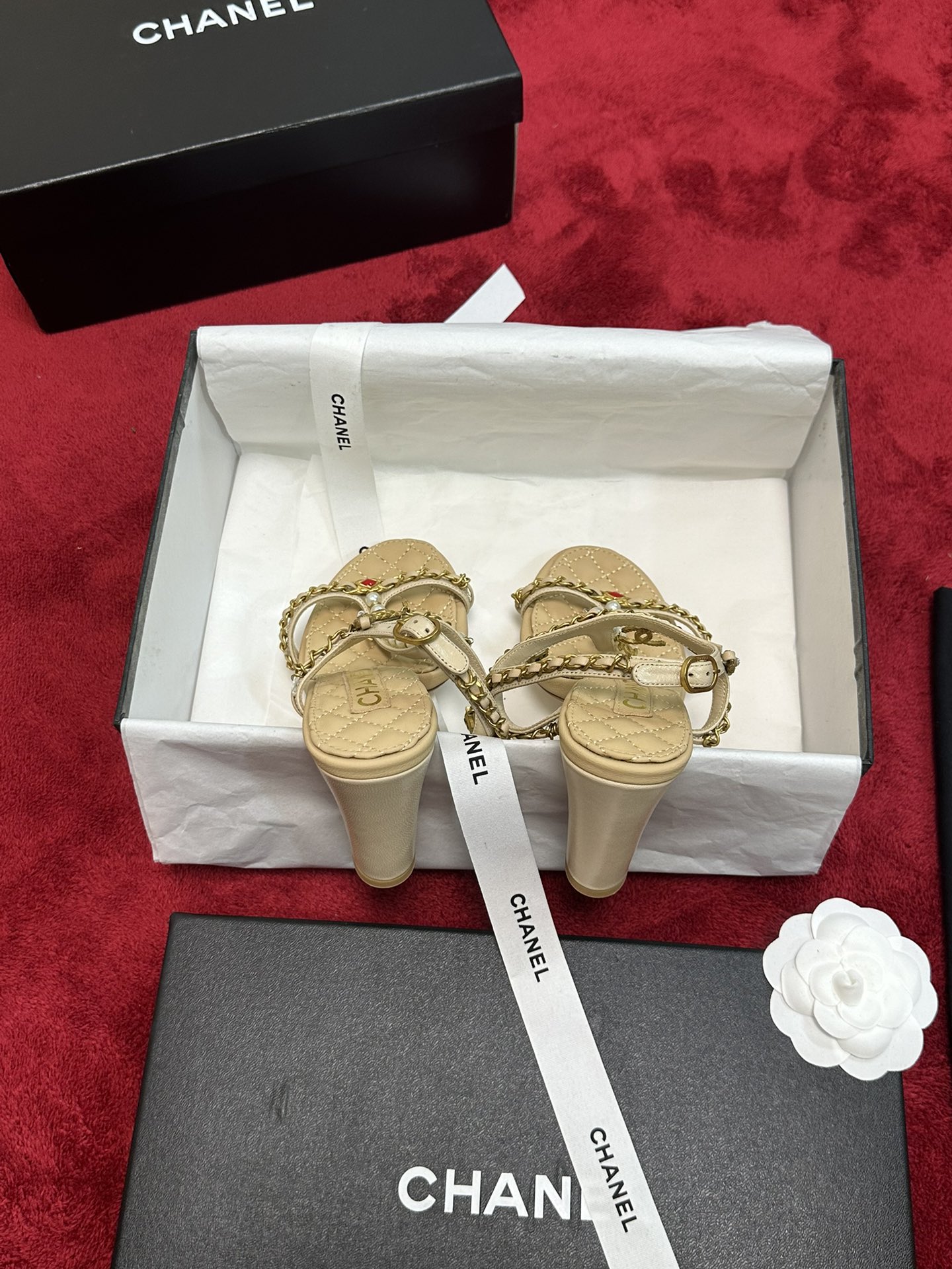 Chrome Hearts 𝐂𝐡*𝐧𝐞𝐥 24P早秋最 爆凉拖鞋