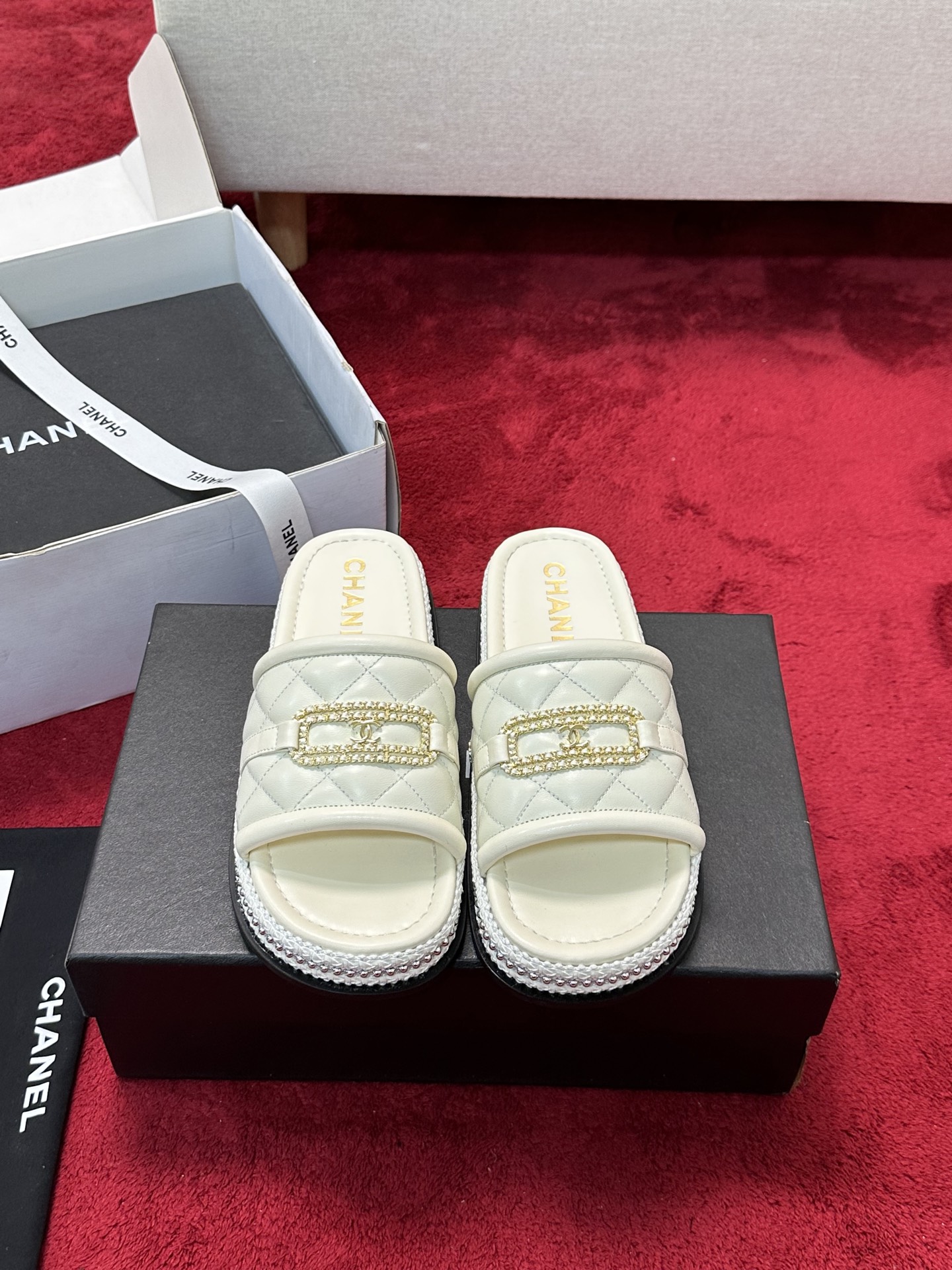 NO:167320,Pearl sole slipper fabric mixed sheepskin, inner sheepskin, size 35-39, customized 40-41, slippers, slippers, sheepskin19860909珍珠底拖鞋面料混种羊皮,内里羊皮里,配码35-39, 定制40-41,,拖鞋,slippers,sheepskin,Women's Shoes