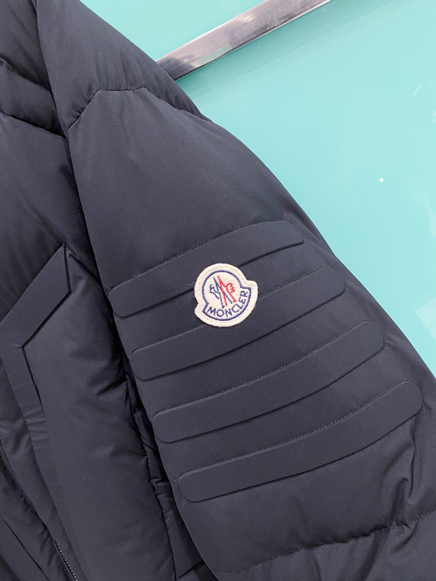 特级羽绒⬆️Moncler Matt Black3144欧洲限定款.2025全新重工机甲风异型裁剪立领羽