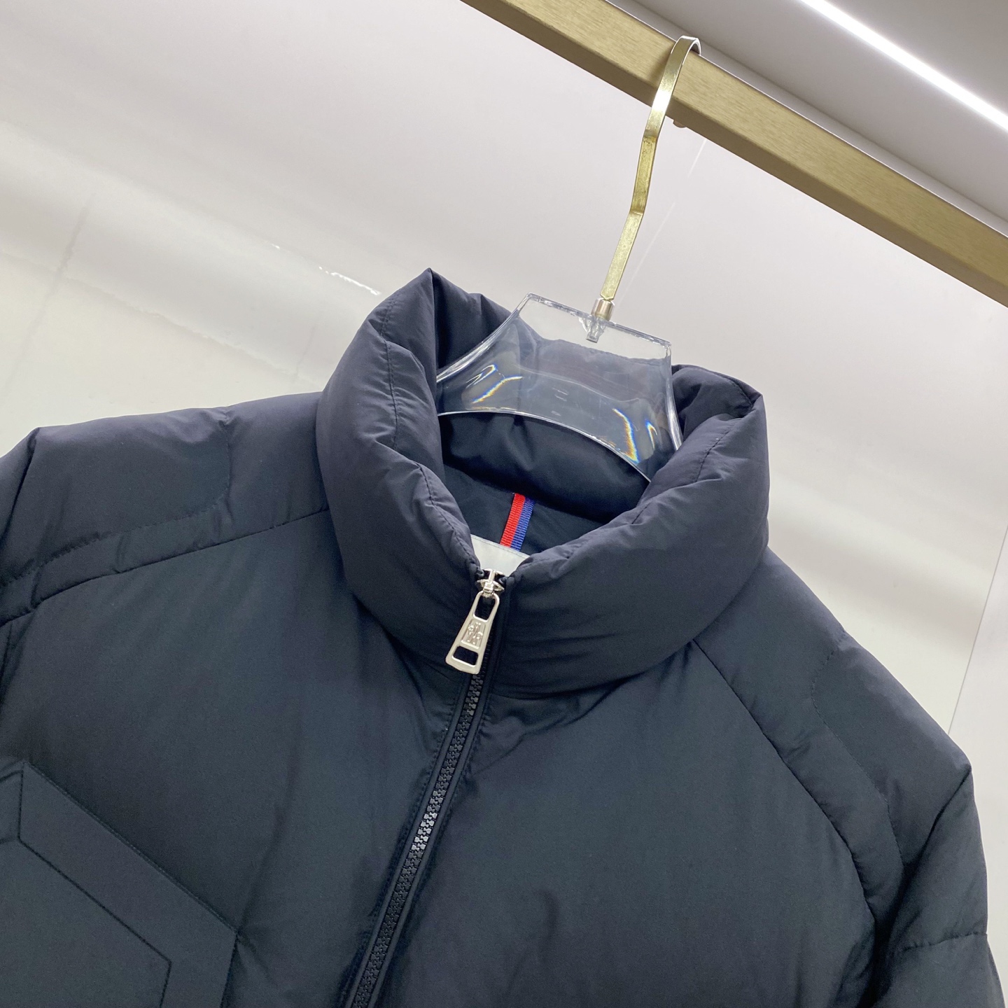 特级羽绒⬆️Moncler Matt Black3144欧洲限定款.2025全新重工机甲风异型裁剪立领羽