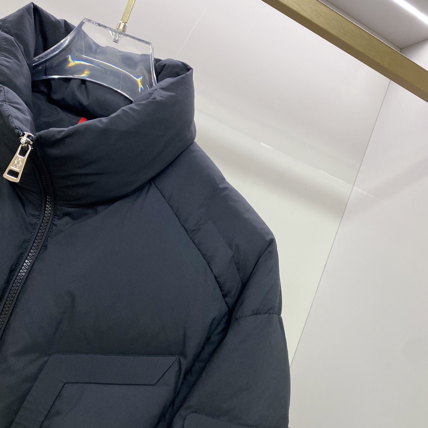 特级羽绒⬆️Moncler Matt Black3144欧洲限定款.2025全新重工机甲风异型裁剪立领羽